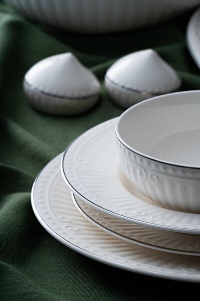 Acar Doralie Silver 29 Parça Yemek Takımı POR-07125