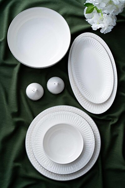 Acar Doralie Silver 29 Parça Yemek Takımı POR-07125