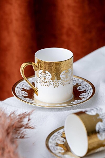 Acar Adora 6 Kişilik Kahve Fincan Takımı HXF-05911/KNT2