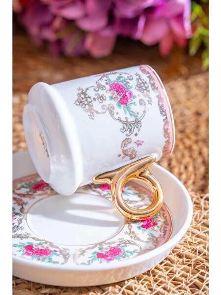 Acar Lenora 6 Kişilik Kahve Fincan Takımı MXG-07171