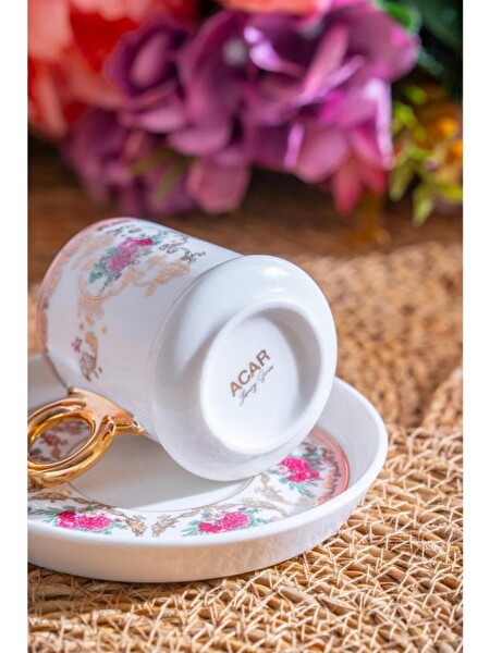 Acar Lenora 6 Kişilik Kahve Fincan Takımı MXG-07171