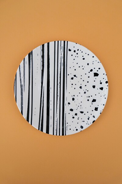 Tabak Evi Porselen Sidereal Kahvaltı Ve İkram Takımı 14 Parça - 6 Kişilik