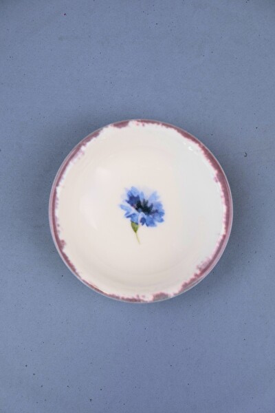 Tabak Evi Porselen Morden 6 Kişilik 14 Parça Kahvaltı ve İkram Takımı