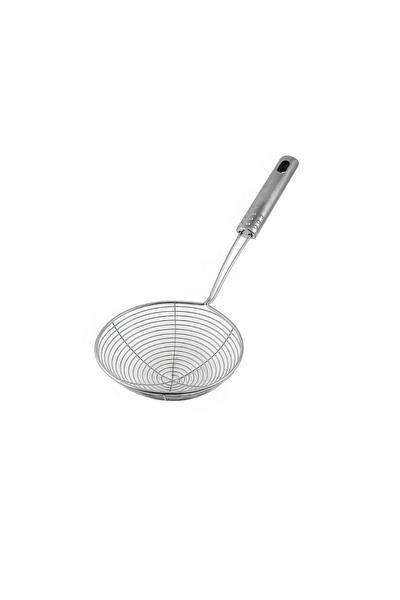 Kitchen Design Lab Çelik Metal Saplı 18 CM Kevgir Ve 35 CM Çırpıcı - 2 Adet Set