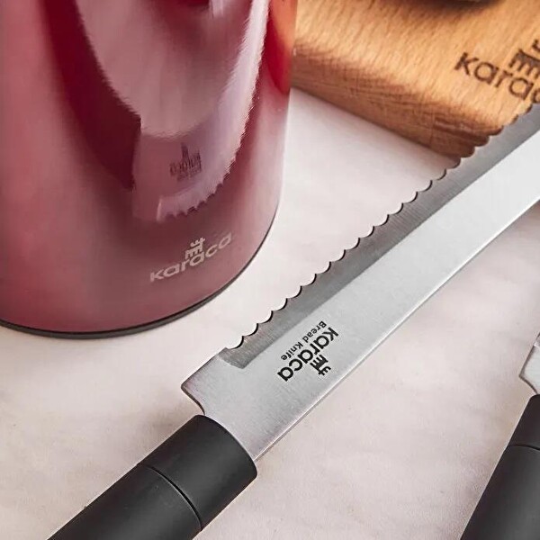 Karaca Oscar Red 6 Parça Bıçak Seti