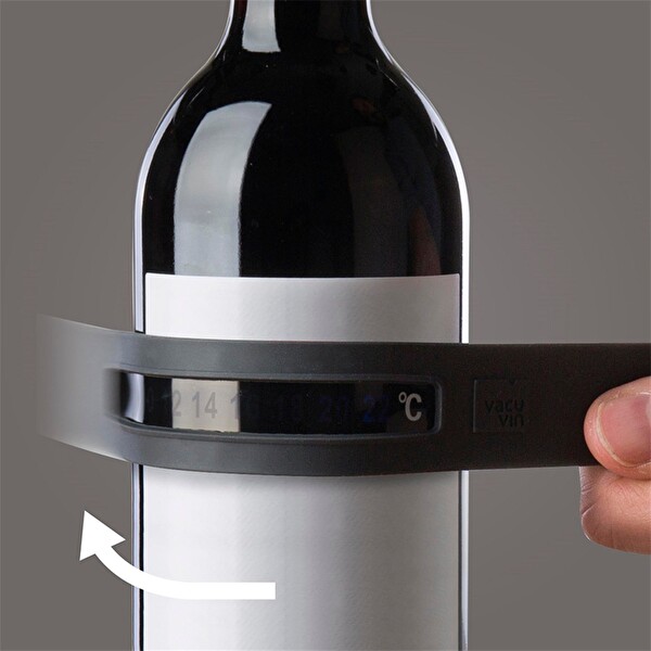 Vacu Vin 3630360 Snap Thermometre CEL Gri Kutulu