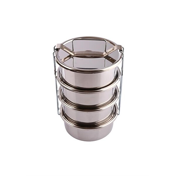 Emr Paslanmaz Sefer Tası 3 No 4lü 18x28 CM