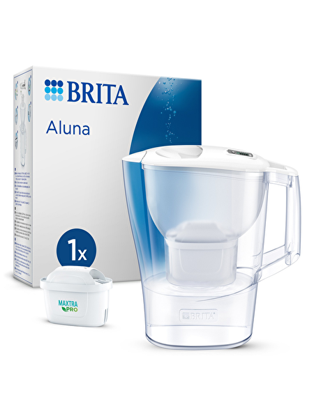 Brita Aluna Cool Maxtra Pro All-In-1 Filtreli Su Arıtma Sürahisi Beyaz