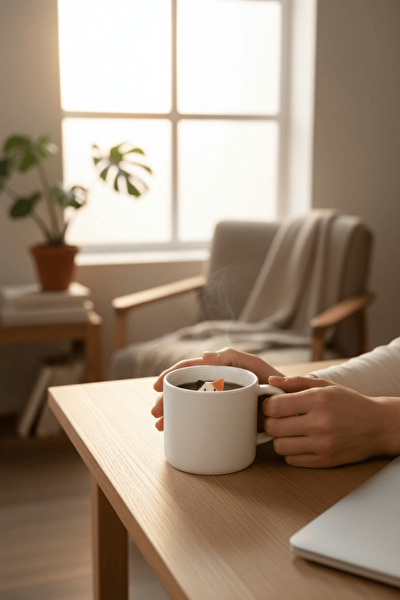 Mithra Life MIT1270 Kedi Figürlü 250 ML Seramik Kupa Bardak