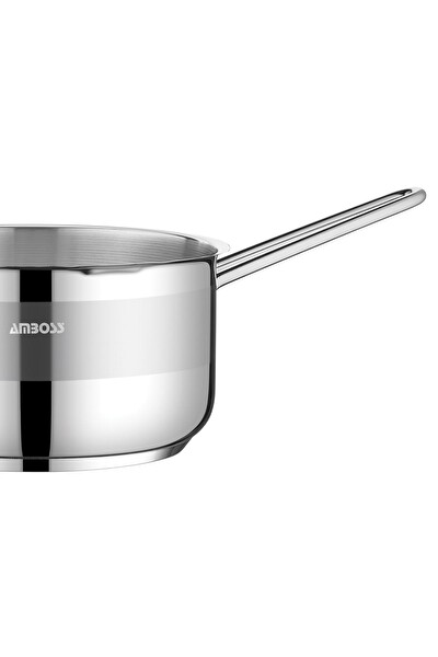 Amboss Saphire Paslanmaz Çelik 1.8 L Sosluk Sütlük 16 CM
