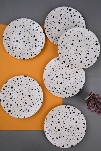 Tabak Evi Porselen Sidereal Pasta Tabağı 19.50 CM SD1 6 Kişilik 6 Parça