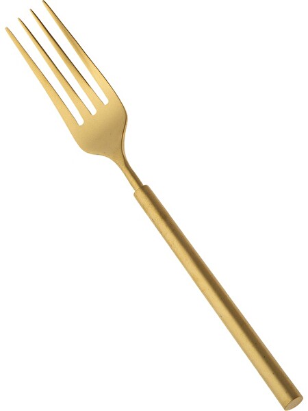 Jumbo 6000 Roller 12 Kişilik 84 Parça Mat Altın Çatal Kaşık Bıçak Takımı