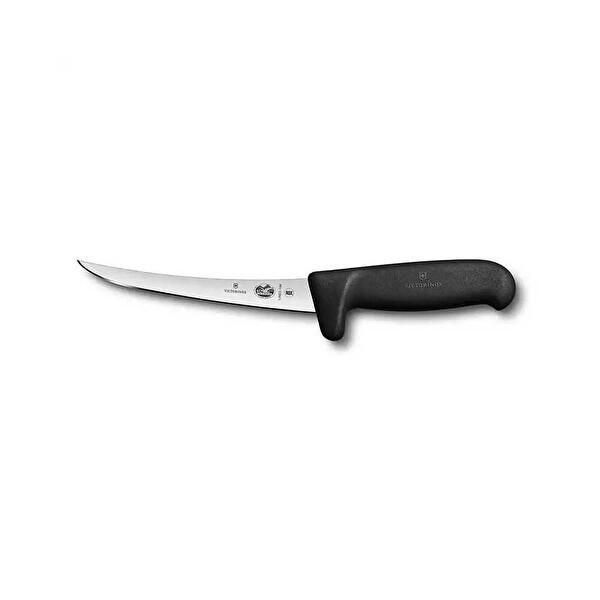 Victorinox 5.6603.15M Siyah Fibrox 15 CM Parmak Korumalı Sıyırma Bıçağı