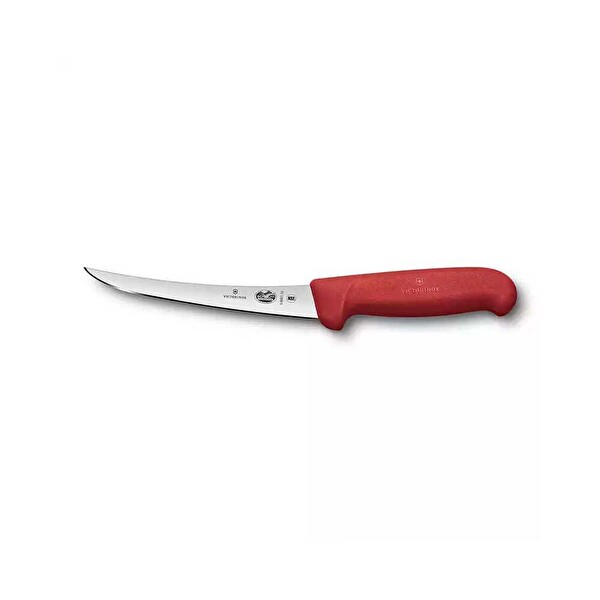 Victorinox 5.6601.15 Kırmızı 15 CM Kavisli Dar Ağız Sıyırma Bıçağı