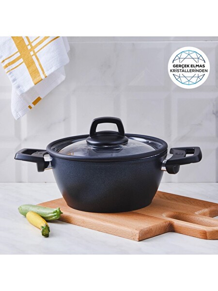 Karaca Biodiamond Powerful 20 CM Derin Tencere Granit Kaplama