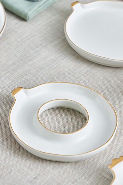 Karaca Elegance Bone Nar 28 Parça 6 Kişilik Kahvaltı Takımı