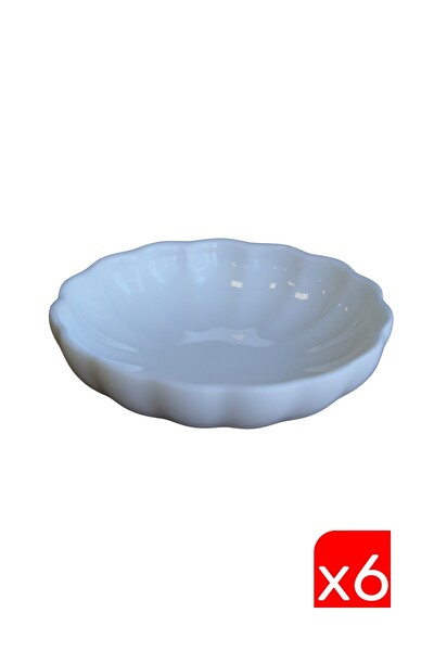 Kütahya Porselen Bone Luz Krem Kase 8 CM 6'lı BNLZF08KS00