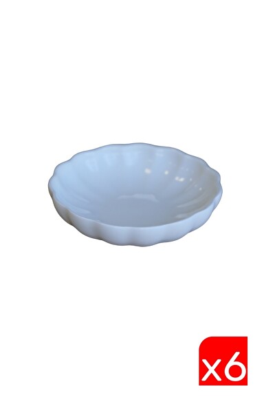Kütahya Porselen Bone Luz Krem Kase 8 CM 6'lı BNLZF08KS00