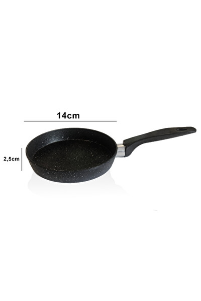 Amboss Sos Pro Döküm Mini Sos Tavası 14 CM