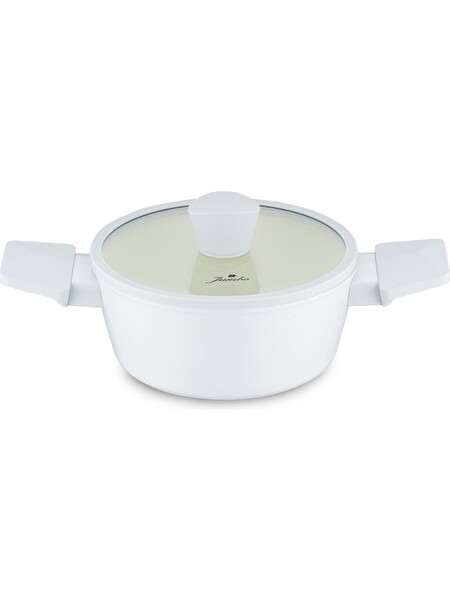 Jumbo Swiss Crystal Light Grey 7 Parça Tencere Seti