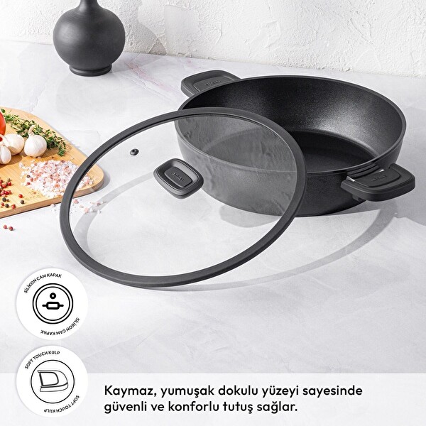 Emsan Diamente Karnıyarık Tenceresi 30 CM