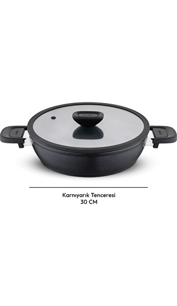Emsan Diamente Karnıyarık Tenceresi 30 CM