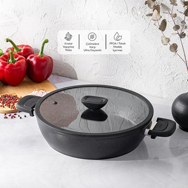 Emsan Diamente Karnıyarık Tenceresi 26 CM