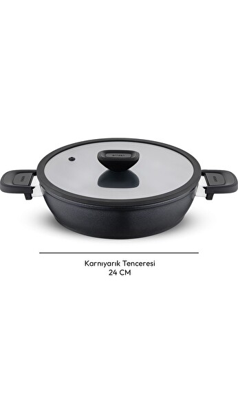 Emsan Diamente Karnıyarık Tenceresi 24 CM