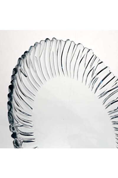 Paşabahçe Aurora 6'lı Orta Sunum Tepsisi Çok Amaçlı Servis Tepsisi 31.5 CM
