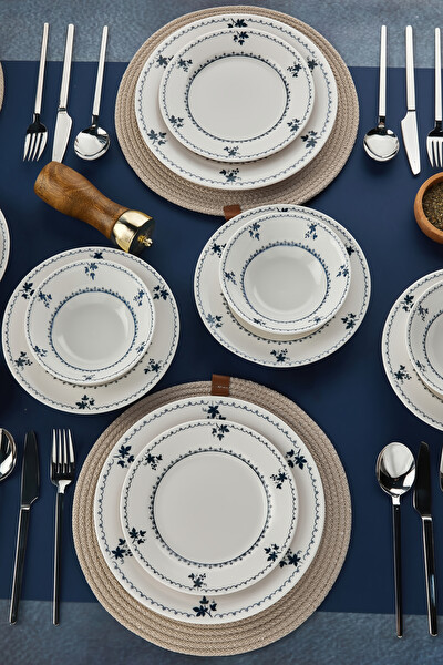 Cooker CKR4216 24 Parça 6 Kişilik Porselen Yemek Takımı