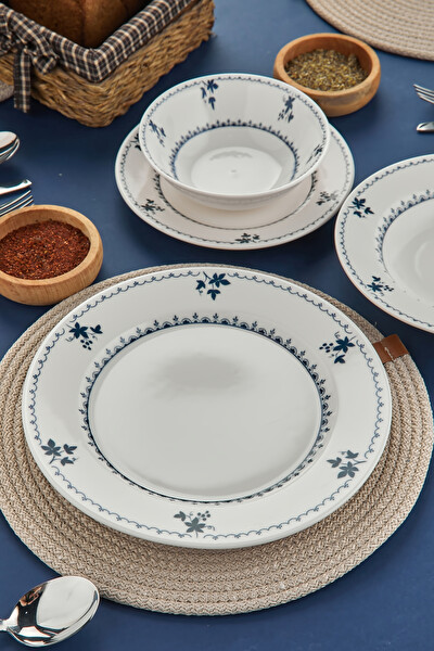 Cooker CKR4216 24 Parça 6 Kişilik Porselen Yemek Takımı