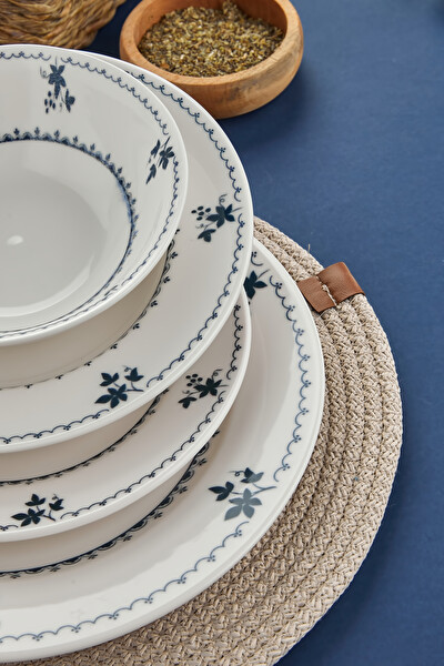 Cooker CKR4216 24 Parça 6 Kişilik Porselen Yemek Takımı