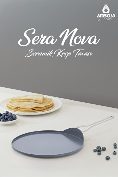Amboss Sera Nova 26 CM Seramik Krep Tavası