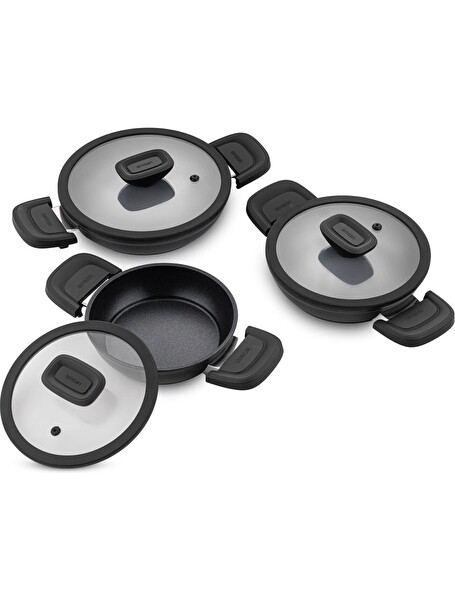 Emsan Diamente 6 Parça Sahan Tencere Seti