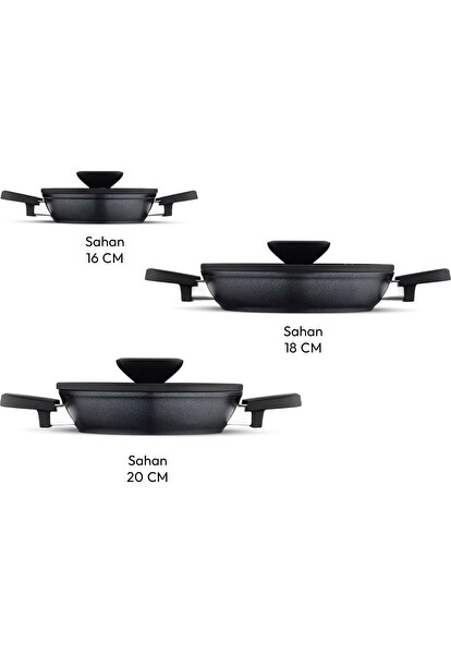 Emsan Diamente 6 Parça Sahan Tencere Seti
