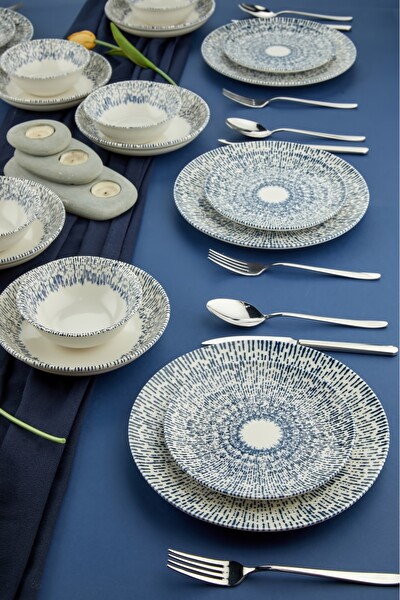 Cooker 24 Parça Porselen Yemek Takımı CKR4074