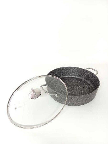 OMS Collection Biogranit 40x9.5 CM Karnıyarık Tenceresi Gri 3312