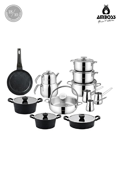 Amboss Cool Kuvars Premium 21 Parça Çeyiz Seti