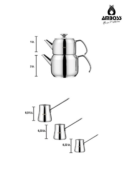 Amboss Cool Kuvars Premium 21 Parça Çeyiz Seti