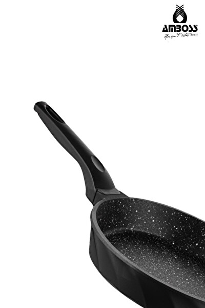 Amboss Valentino 2 Parça Döküm 20 CM Sahan Ve 26 CM Tava Seti