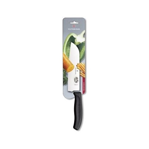 Victorinox 17 CM Santoku Bıçağı Siyah Blister