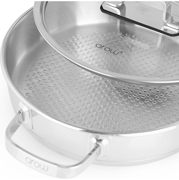 Arow Venita 8 Parça Çelik Tencere Seti Inox