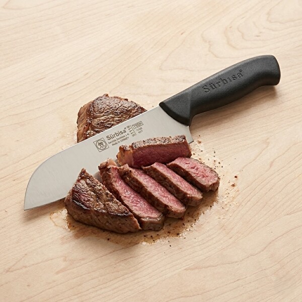 Sürbisa 61195 Santoku Aşçı Şef Bıçağı Sürmene Kesim Bıçak Paslanmaz Çelik Profesyonel Günlük