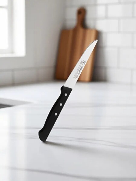 Sürbisa 61004-P Sürmene 20 CM Paslanmaz Çelik Keskin Pimli Siyah Bıçak