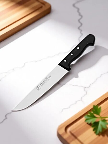Sürbisa 61040 Sürmene Kasap Bıçağı Pimli Sap 28 CM Kelle Kuşbaşı Kesim Kemik Sıyırma Doğrama Bıçağı