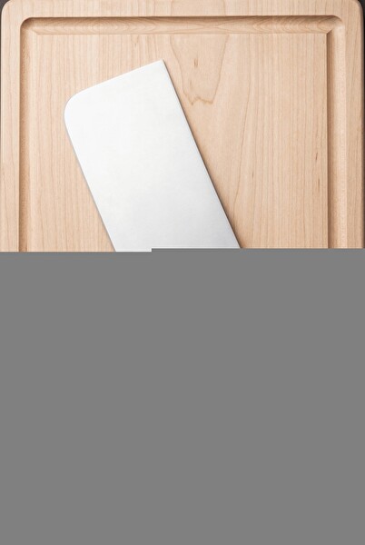 Sürbisa 61730 Pastırma Satırı Bıçağı Sürmene Paslanmaz Çelik Satır Bıçak Pastırma Kesme Bıçağı 39 CM