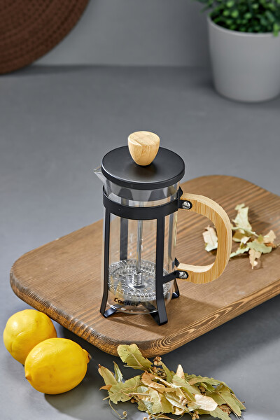 Cooker 350 ML Cam French Press Siyah