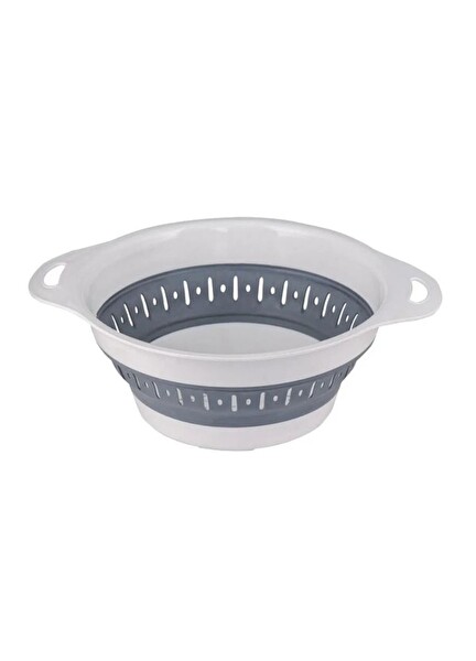 Jet's Home Süzgeç Katlanır Süzgeç Sebze Süzgeci Katlanabilir Yuvarlak Silikon BPA Free