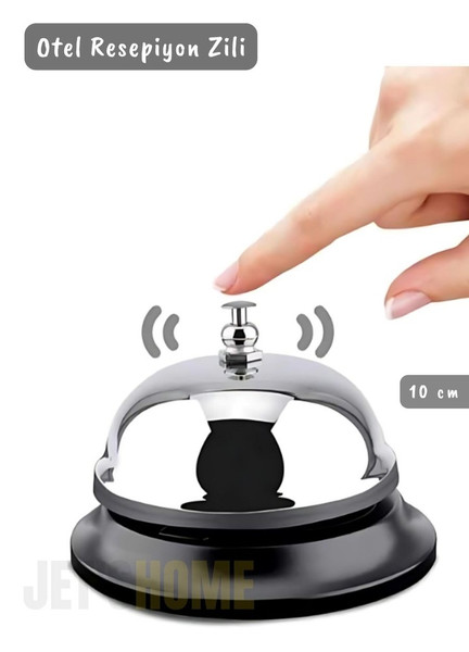 Jet's Home Mutfak Zili Paslanmaz Çelik 10 CM