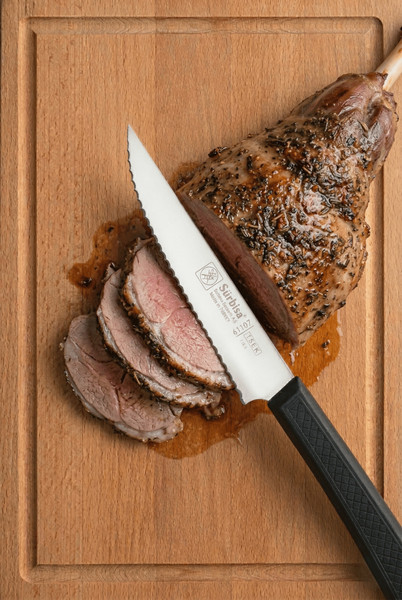 Sürbisa 61107 Sürmene Lazerli Tırtıklı Steak Bıçağı